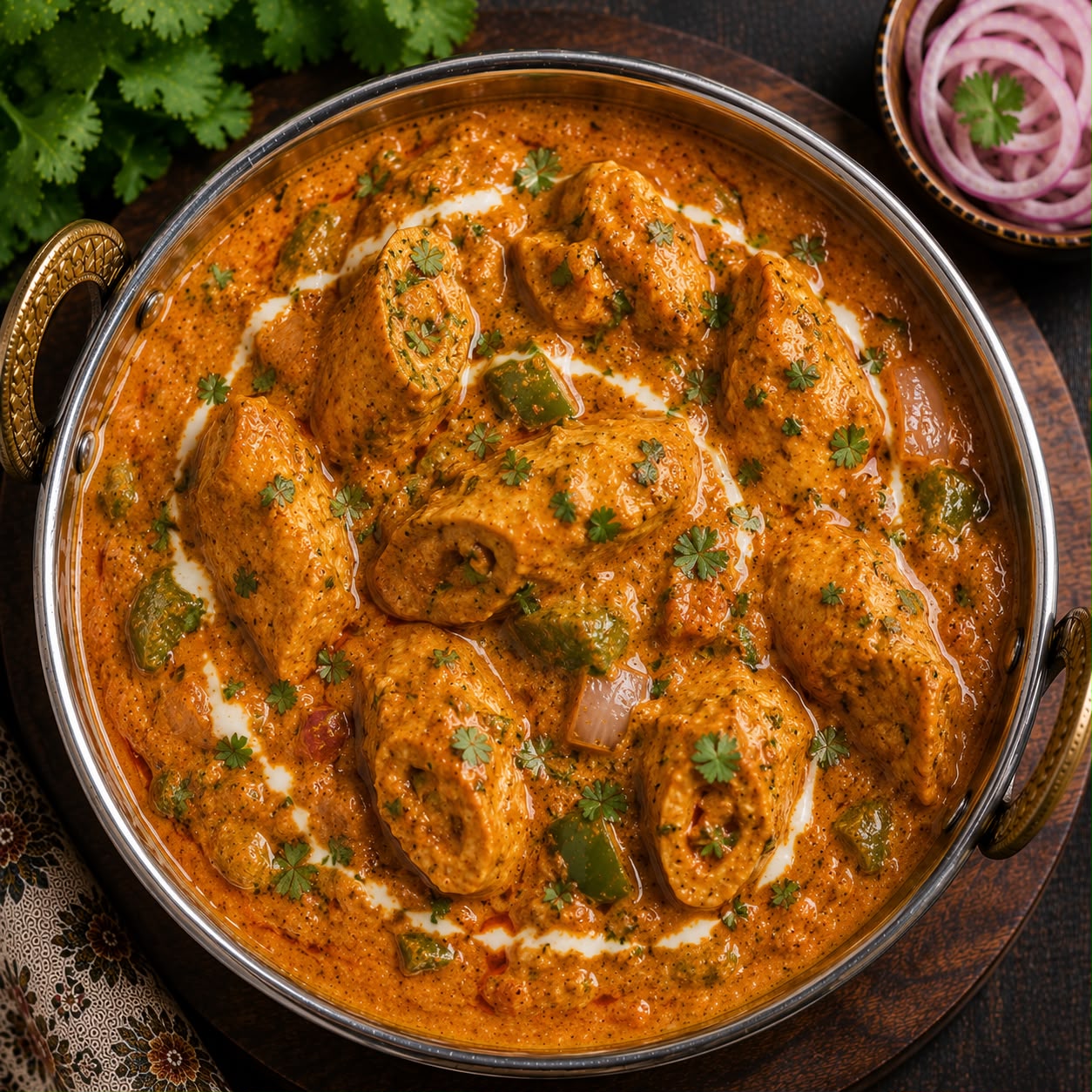Soya Chaap (Gravy)